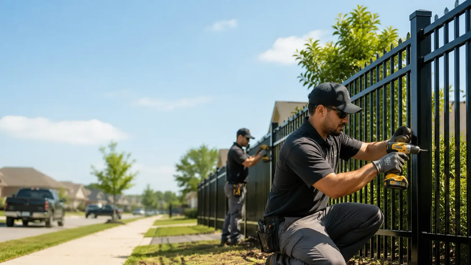 Metal Fence Installation in Holstein, NE